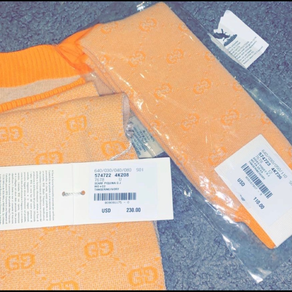 Children GG Limited edition 2021 socks and scarf